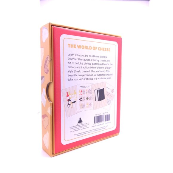 The Cheese Deck 50 Cards to Discover Pair and Enjoy the World's Best Cheeses New - Picture 5 of 10